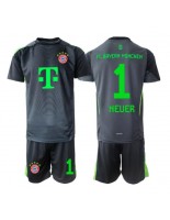 Bayern Munich Manuel Neuer #1 Brankářské Venkovní dres pro děti 2025-26 Krátký Rukáv (+ trenýrky)